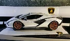 Lamborghini Sián FKP 37 wit 1:18 Bburago - 0 - Thumbnail