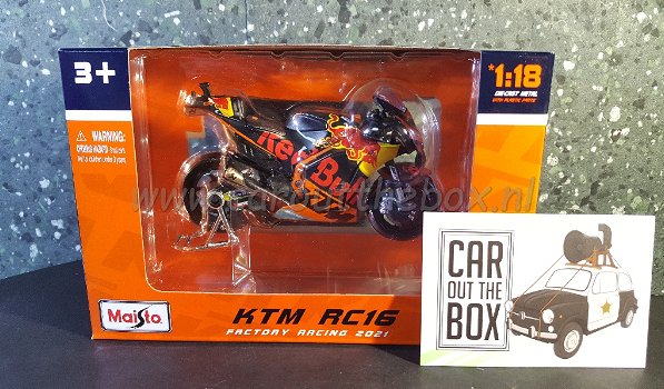 KTM RC16 #88 OLIVEIRA 1:18 Maisto - 4