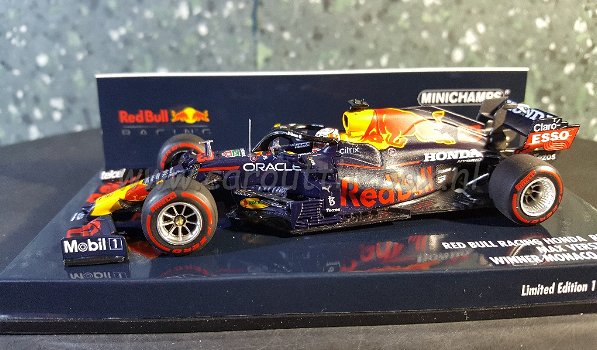 Red Bull RB16B MAX VERSTAPPEN monaco 2021 1:43 Minichamps - 0