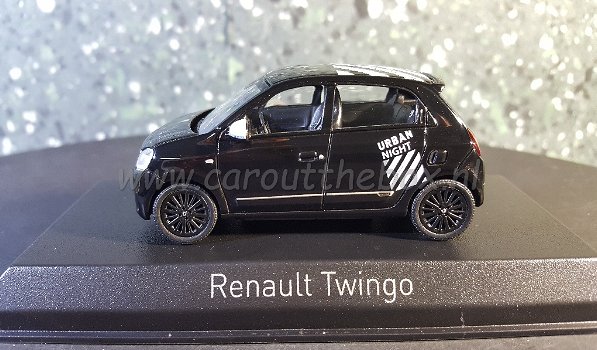 Renault Twingo URBAN NIGHT zwart 1:43 Norev - 0