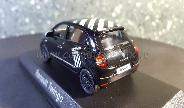 Renault Twingo URBAN NIGHT zwart 1:43 Norev - 2