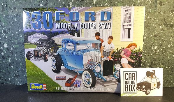 Ford model A coupe 2 in 1 1:25 Revell - 4