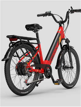 LANKELEISI ES500PRO Electric Bike 500W Motor 48V 16Ah Batter - 1