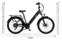 LANKELEISI ES500PRO Electric Bike 500W Motor 48V 16Ah Batter - 3 - Thumbnail