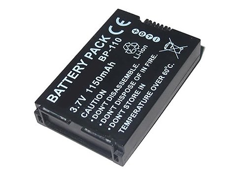 BP-110 batería CANON 1150mAh CANON LEGRIA HF R28, HFR28, R27, HFR27, R26, HFR26 - 0