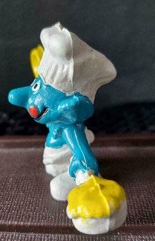 Kok smurf met pollepel en pan : 20073 - 3