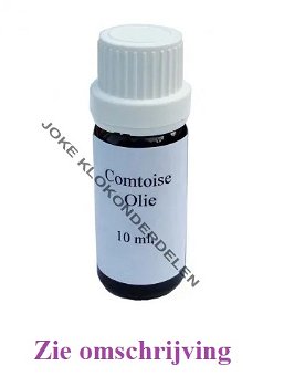 = Comtoise klok olie = 5 -10 ml. =418960 - 0