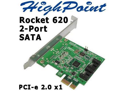ASMedia ASM1061 SATA eSATA PCI-e Controller | 6G | HDD | SSD - 2