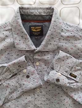 Nieuw grijs overhemd - PME LEGEND - Maat XL - 0