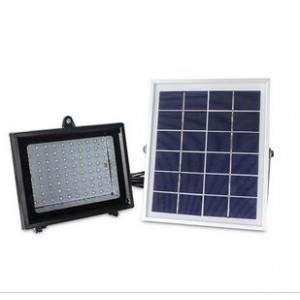 LED Solar buitenlamp 300 Lumen met Li-ion batterij - 0