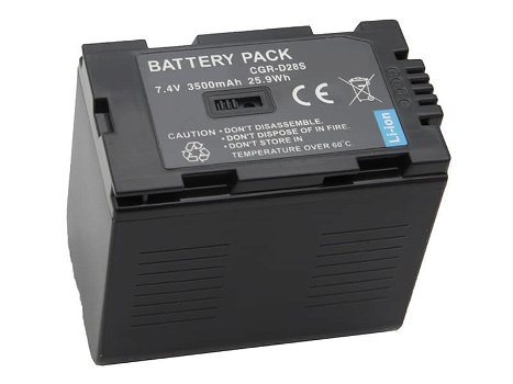 7.4V 3500mAh/25.9WH battery compatible model PANASONIC CGR-D28S - 0