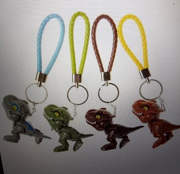 Dinosaurus vinger bijter sleutelhanger - 1