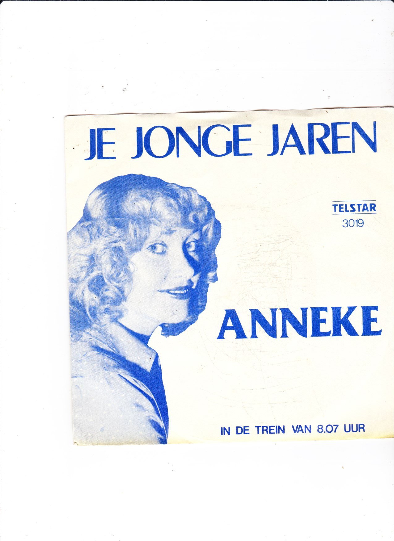 Telstar Single Anneke - Je Jonge Jaren