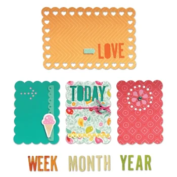 Sizzix Thinlits - Love Today - 0