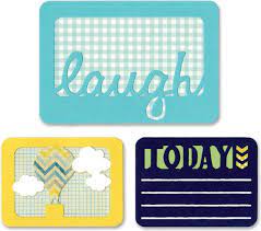 Sizzix - Thinlits - Laugh Today - 0