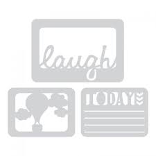 Sizzix - Thinlits - Laugh Today - 1