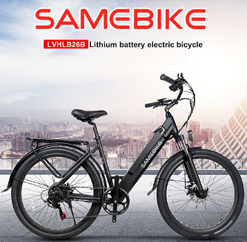 SAMEBIKE CITY2 E-bike 27.5 Inch Mountain Bike - 0