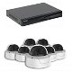 Safire camerabewaking met 1 x 8 MegaPixel dome camera - 1 - Thumbnail