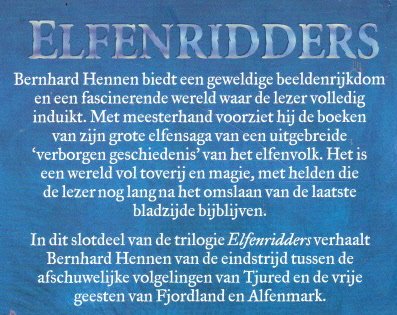 ELFENRIDDERS TRILOGIE - Bernhard Hennen (3 delen) - 5