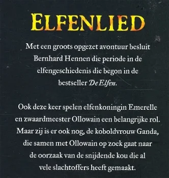 ELFENLIED, DE ELFEN deel 4 - Bernhard Hennen - 1