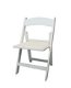 Weddingchair witte Klapstoel resinchair trouwstoel - 1 - Thumbnail