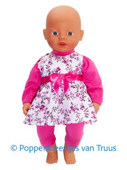 Baby Born 32 cm Setje roze/roosjes