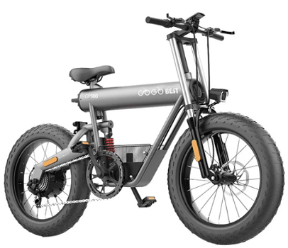 GOGOBEST GF500 Electric Bicycle 20*4.0 inch Tire 750W - 0