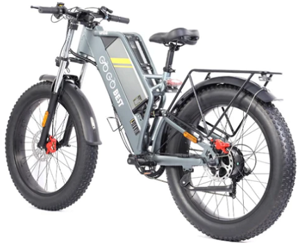 GOGOBEST GF650 Electric Bicycle 26*4.0'' Fat Tire 1000W - 1