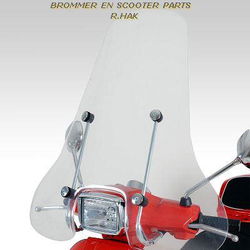 Windscherm Hoog Vespa S Origineel + Bevestiging Nieuw