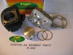 Cilinder Set 70 cc Top Tp Minarelli Horizontaal Neo's Jog 47