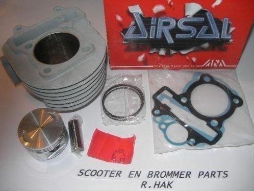 Cilinder Airsal 125 cc 57.4 mm Gy6 Sym Kymco Keeway F-act - nr. 1