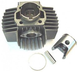 Cilinder 70 cc SNEL Dmp Puch Maxi 6-poorts Alu Nicasil Race