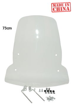 Windscherm Sym Mio Kymco Sento Hoog + bevestigingsset 73 CM DMP NIEUW !!