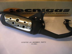 Uitlaat Tecnigas Silent Pro Yamaha Neos Neo's Jog 25 km Snor