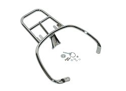Achterdrager Top koffer Vespa Primavera Sprint Chroom ORIGINEEL