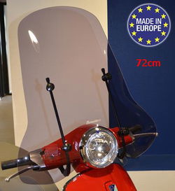 Windscherm Vespa Primavera Smoke Hoog EU kwaliteit compleet