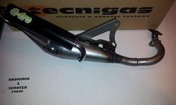 NIEUW Uitlaat Tecnigas Q-Tre Cpi Generic Keeway Adly Snel