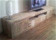 Tv-meubel van gebruikt steigerhout kan ook op maat gemaakt of met een andere indeling of 'kleur' - 0 - Thumbnail