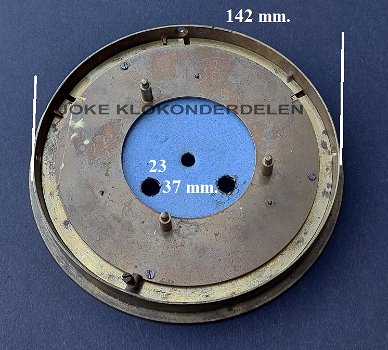 = Wijzerplaat + rand = kolompendule =48255 - 1