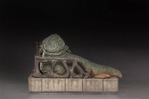 HOT DEAL Iron Studios Star Wars Deluxe Art Scale Statue Jabba The Hutt - 5