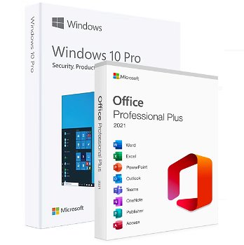 Windows 10 pro + Office 2021 COMBI DEAL - 0
