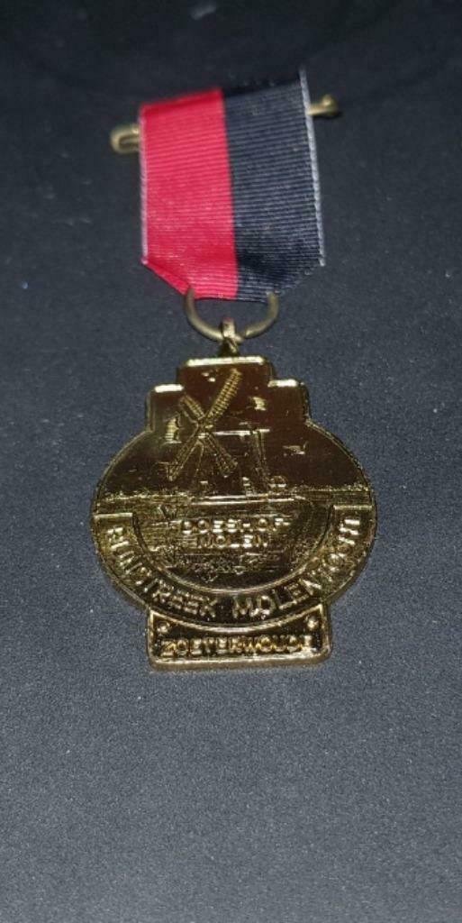 Wandelmedaille Rijnstreek molentocht - nr. 1