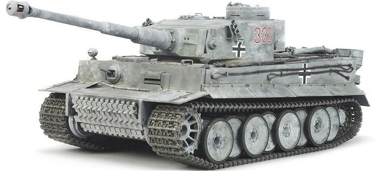 RC tank Tamiya 56010 bouwpakket Tiger I Early production Full Option Kit 1:16 - 0