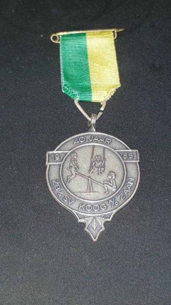 Wandelmedaille Zb & Sv 40 jaar Koog a/d Zaan - nr. 1