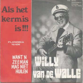 Willy Van De Walle – Als Het Kermis Is (1977) - 0
