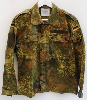 Jas, Gevechts, Uniform, Flecktarn, Bundeswehr, maat: 6575/9500, 2012.(Nr.1) - 0