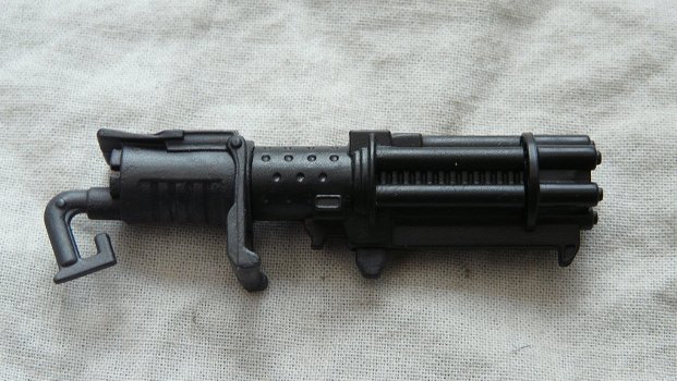 Actiefiguur Parts Accessory, Missile Launcher Minigun, Clone Wars Trooper, Star Wars, Hasbro.(Nr.3) - 0