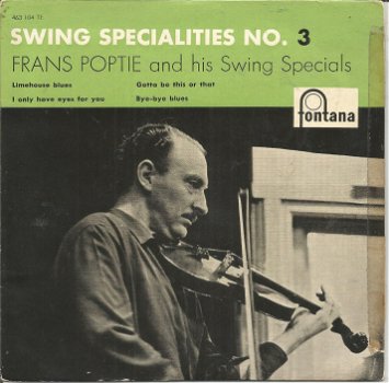 Frans Poptie And His Swing Specials – Swing Specialities No.3 - 0