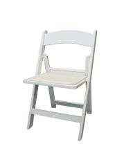 Weddingchair witte Klapstoel resinchair trouwstoel - 1