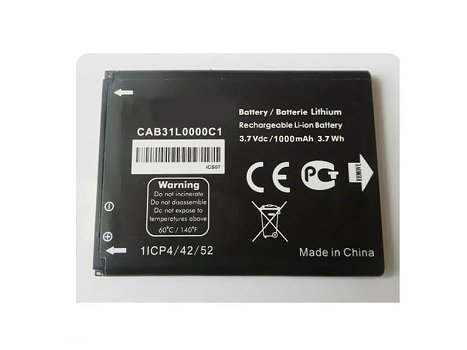 batería para celular ALCATEL a382g a383g t66 a890 cab31l0000c1 - 0